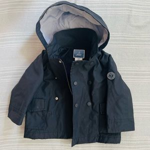 Jacadi blue rain/spring/ fall jacket